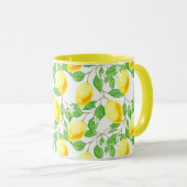 Mug de café citron (Devant droit)