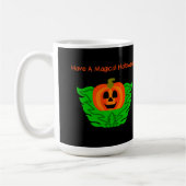 Mug de café Citrouille magique Halloween (Gauche)
