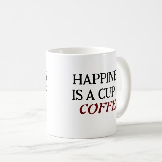 Mug de café classique (Devant droit)