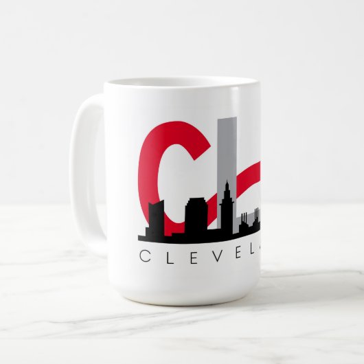 Mug de café CLE (Devant gauche)