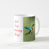 Mug de café colibri (Devant droit)