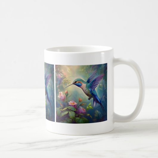 Mug de café colibri (Droite)