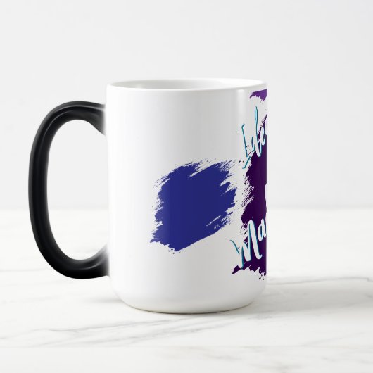 Mug de café coloré (Gauche)