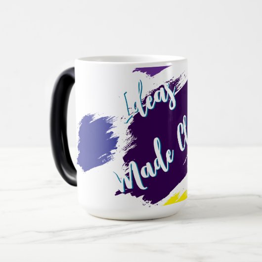 Mug de café coloré (Devant gauche)