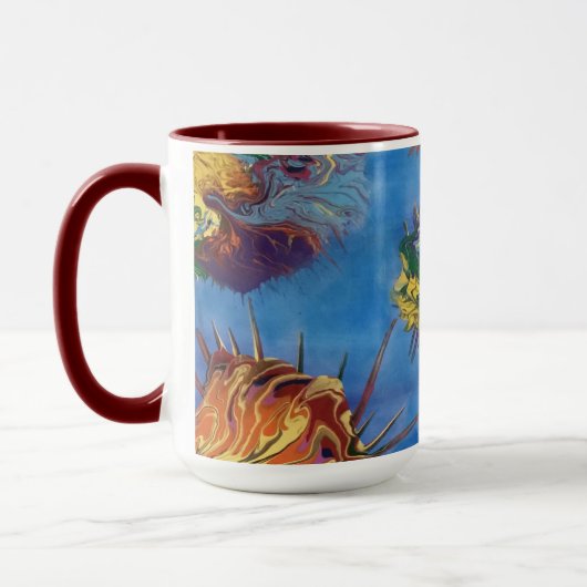 Mug de café coloré (Gauche)