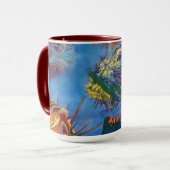 Mug de café coloré (Devant gauche)