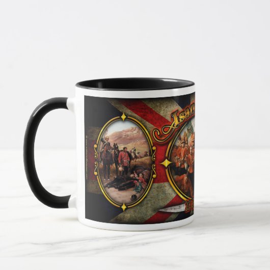 Mug de café commémoratif Isandlwana (Gauche)