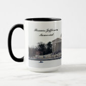 Mug de café commémoratif Thomas Jefferson (Gauche)