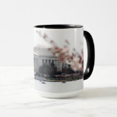 Mug de café commémoratif Thomas Jefferson (Devant droit)