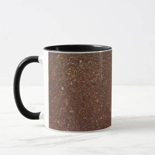 Mug de café conçu avec des terrasses de café (Gauche)