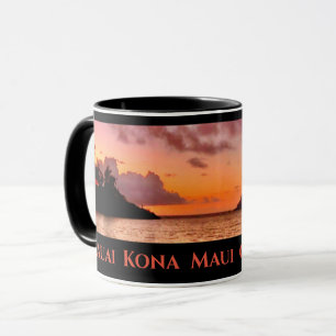 Mug de café couché de soleil à Hawaï - Kona Ka