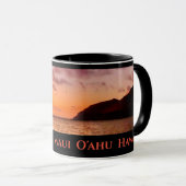 Mug de café couché de soleil à Hawaï - Kona Kauai (Devant droit)