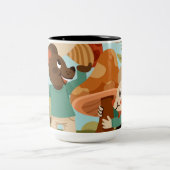 Mug de café Cozy Two-Tone pour siroter (Centre)