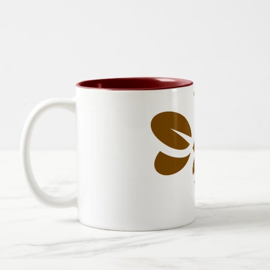 Mug de café d'abeille de miel (Gauche)