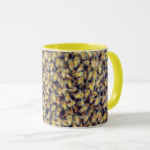 Mug de café d'abeille de miel (Devant droit)