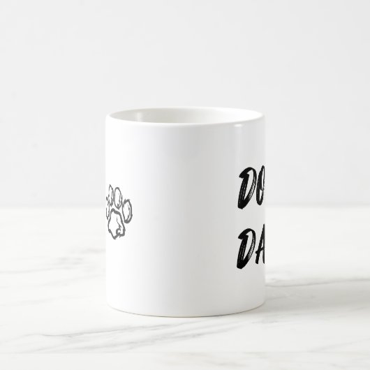 Mug de café Dag - Blanc (Centre)