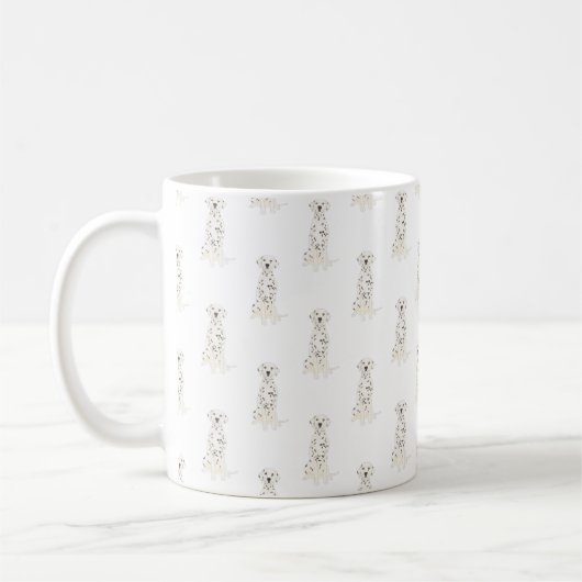 Mug de café dalmate (Gauche)