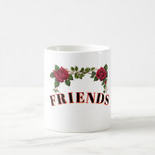 Mug de café d'amis (Centre)