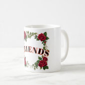 Mug de café d'amis (Devant droit)
