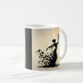 Mug de café Dancer de Flamenco Fondu (Devant droit)