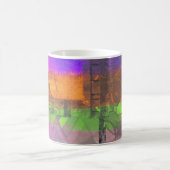 mug de café d'art abstrait "Rêver dans les Million (Centre)
