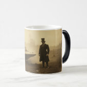 Mug de café d'atterrissage inattendu (Devant droit)