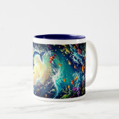 Mug de café dauphin (Devant droit)