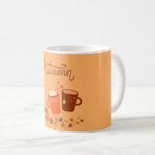 Mug de café d'automne (Devant droit)