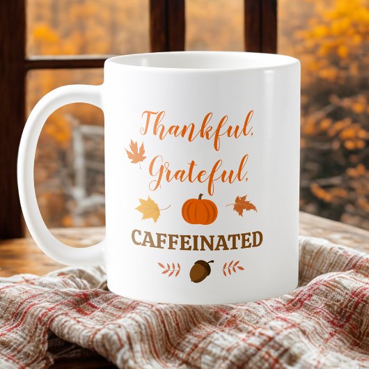 Mug de café d'automne