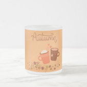 Mug de café d'automne (Centre)