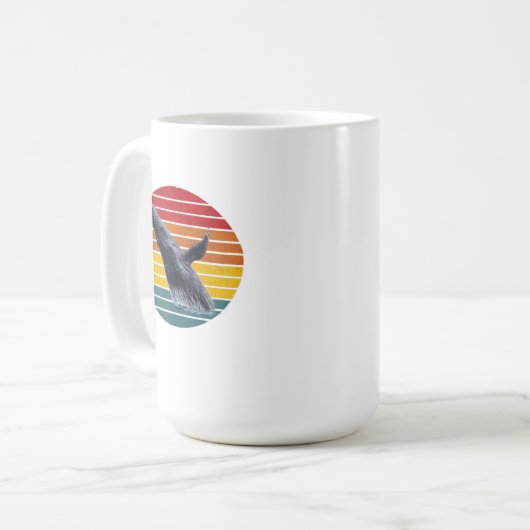 Mug de café de baleine à bosse (Devant gauche)