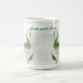 Mug de café de canard botanique (Centre)