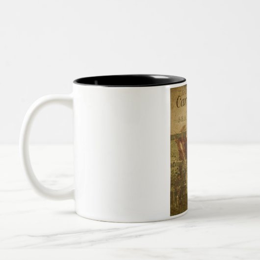 Mug de café de carte postale française (Gauche)