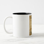 Mug de café de carte postale française (Gauche)