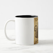 Mug de café de carte postale française (Gauche)