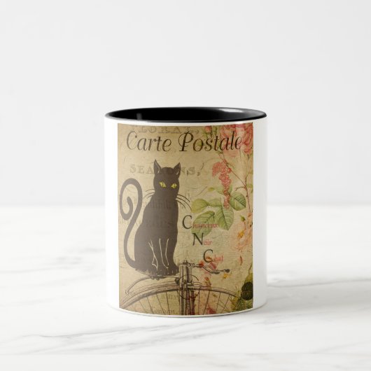 Mug de café de carte postale française (Centre)