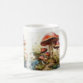 Mug de café de champignons (Devant droit)