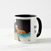 Mug de café de chat (Devant droit)