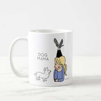 Mug de café de chien Mama