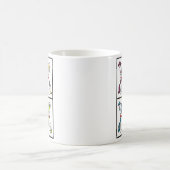 Mug de café de chien - race de taureaux (Centre)