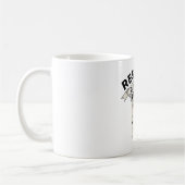 Mug de café de chien secouru - Photo de animal de (Gauche)