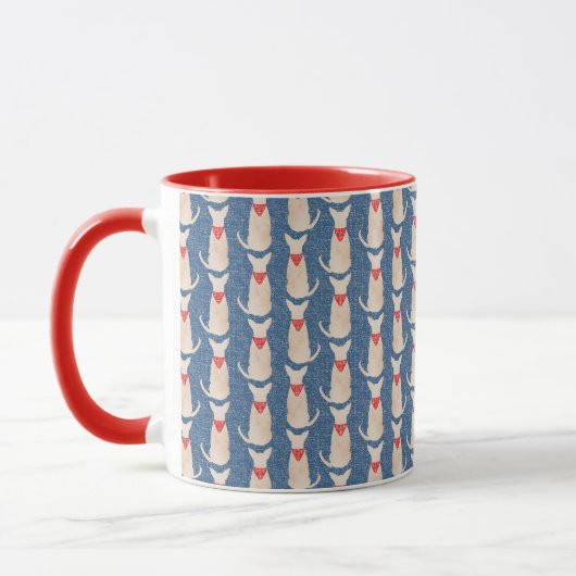 Mug de café de Chihuahua Fawn (Gauche)