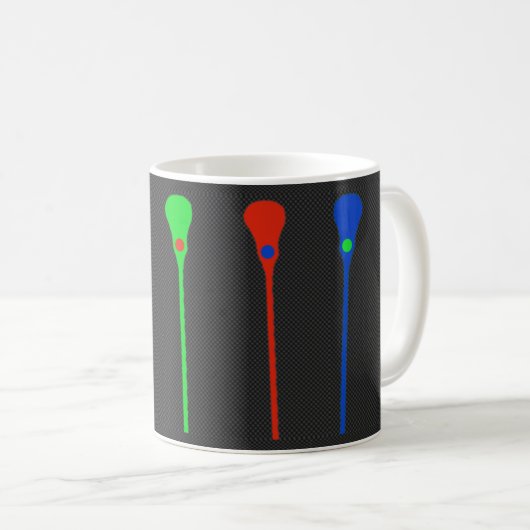 Mug de café de crosse créative (Devant droit)