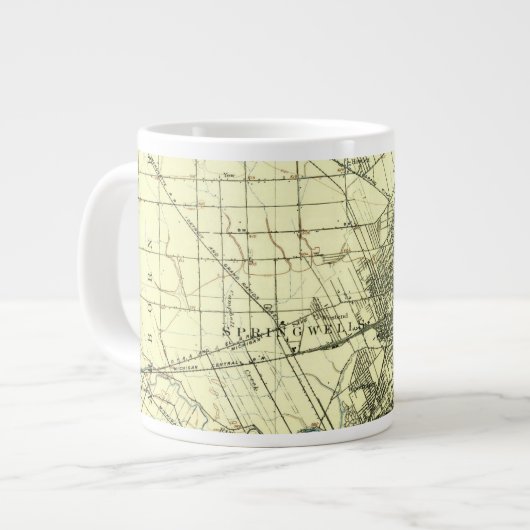Mug de café de Détroit 1918 (Devant gauche)