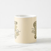 Mug de café de esthéticienne (Centre)