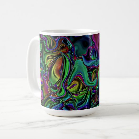 Mug de café de fonte de cerveau (Devant gauche)