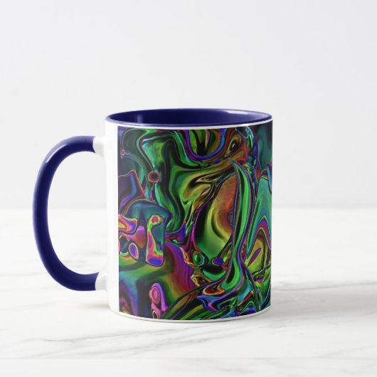 Mug de café de fonte de cerveau (Gauche)