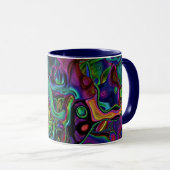 Mug de café de fonte de cerveau (Devant droit)
