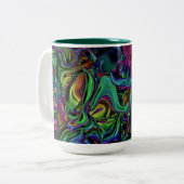 Mug de café de fonte de cerveau (Devant gauche)