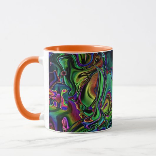 Mug de café de fonte de cerveau (Gauche)